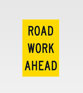 Road Work Ahead CL1 C/F 600×925